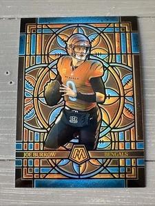 2025 Mosaik Joe Burrow Buntglas #5 JUMBO Cincinnati Bengals Costco - Bild 1 von 2