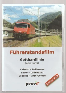 Fuhrerstandsfilm ~ Cab Ride ~ Gotthardlinie  North ~ Perren Swiss Railway DVD - Bild 1 von 3