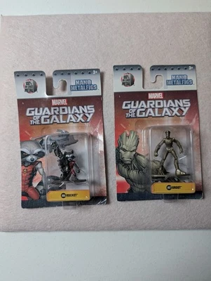 Guardians Of The Galaxy Nano Figs Mini Die-Cast Groot & Rocket - Image 1 of 3