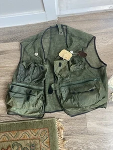 Mesh Preloaded Vintage Fishing Vest - Picture 1 of 2