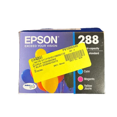 Cartucho de tinta amarillo cian magenta Epson 288 COMBO T288520 Exp2024+ Foto 1 de 3