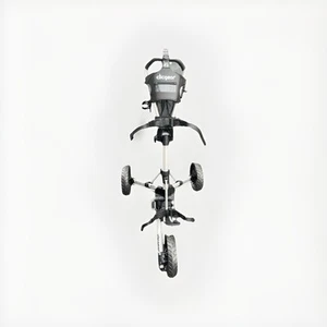 Mint Clicgear Cart Model 4.0 Golf Push Cart | 3-Wheel Collapsible SILVER - Picture 1 of 3