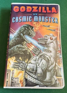 Godzilla Vs Cosmic Monster VHS Clamshell Mechagodzilla Bionic Monster - Bild 1 von 2