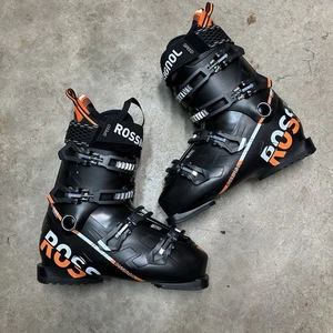 Rossignol Speed 90 Mens Ski Boots Black White Orange Size 27.5 - Picture 1 of 12