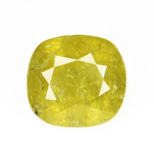 6.73 Cts GLAMOROUS CUSHION (11 x 10 mm) NATURAL UNHEATED GROSSULAR MALI GARNET - Picture 1 of 6
