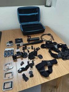 GoPro Hero4 Silver Touch LCD 1080p 32GB SD Waterproof Kit +Suction Mount(OEM) - Imagen 1 de 6