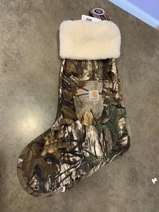 Calza natalizia mimetica albero vero Carhartt NUOVA CON ETICHETTE - Foto 1 di 8