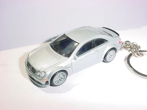 HOT 3D SILVER MERCEDES-BENZ CLK 63 BLACK SERIES CUSTOM KEYCHAIN keyring key - Picture 1 of 7