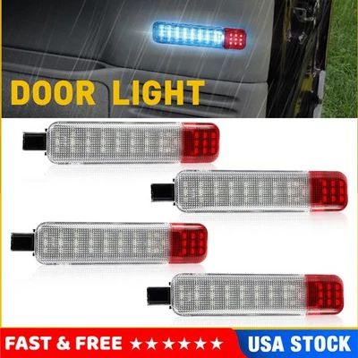 4pc LED Door Courtesy Light For Chevy Silverado Suburban Tahoe GMC Sierra Yukon - Image 1 of 4