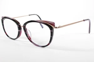 Seraphin Eyeglasses Pacifica Women Black/Purple Full Rim Plastic Glasses Frames - Picture 1 of 4