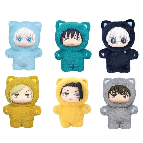 Muñeca de peluche Jujutsu Kaisen oreja de gato serie Eaki 5,5 pulgadas Foto 1 de 1