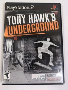 Tony Hawk's Underground PS2 PlayStation 2 Complete CIB Greatest Hits Tested - Foto 1 di 10