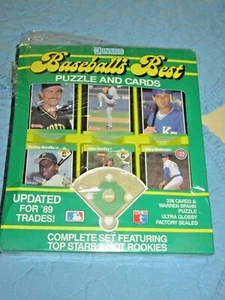 Donruss Baseball's Best Puzzle and Cards~ 336 cards~Updated for '89 trades~PO - Picture 1 of 5