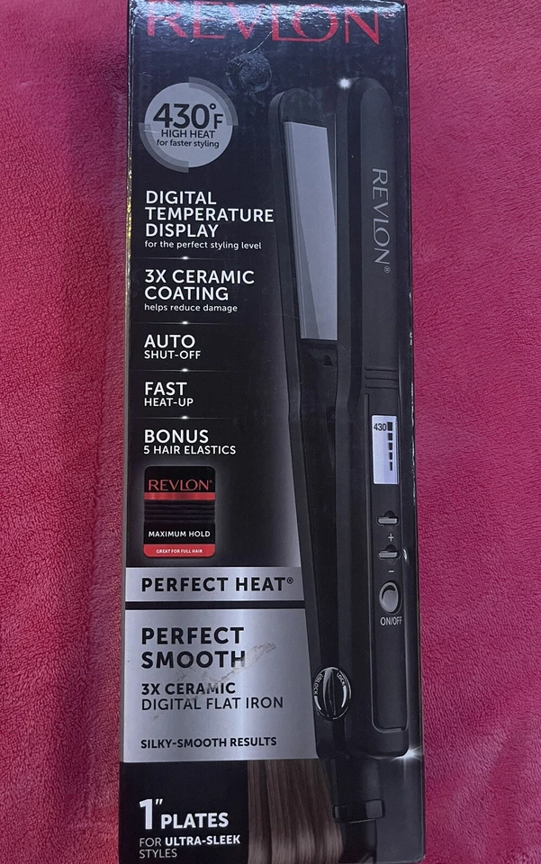 Revlon Perfect Smooth Digital Flat Iron Voltage - Image 1 of 2
