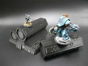 Contenitori impilabili fantascientifici da tavolo per Star Wars Legion, Warmachine 40k - Foto 1 di 12