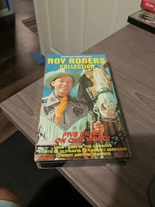 ROY ROGERS COLLECTION- Five Films in B&W from the 1940's VHS NEW - Picture 1 of 5