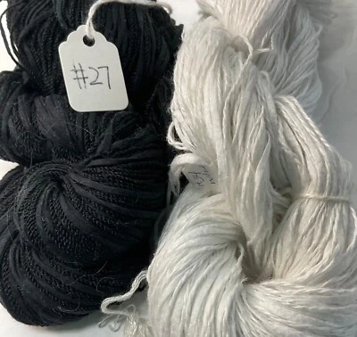 Acogedor lote de 2 hilos Lucci a elegir del menú desplegable algodón/cáñamo mercerizado nuevo| Foto 1 de 4