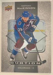 2020-21 Upper Deck Extended Series Ovation #O-26 NATHAN MacKINNON - Picture 1 of 2