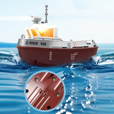 RC Boat 2.4G 1:32 Dual Motor Rechargeable Electric Boats RC Boat Toys For Kids  - Image 1 of 4