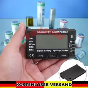 Batterie Akku Kapazität Spannung Digital Checker Li-Ion NiMH Nicd LiPo Tester - Bild 1 von 4