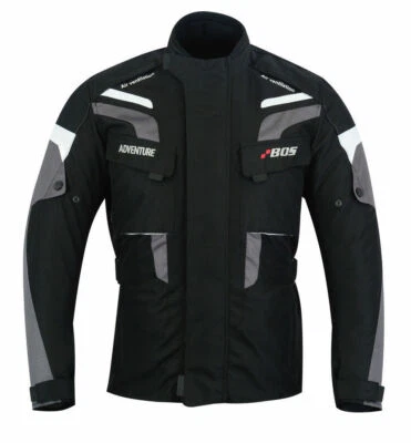 LEATHER POINT Motorradjacke Textil Protektoren Herren Jacke Motorrad Jacke Roller Biker Jacke