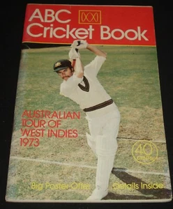 VINTAGE MAGAZINE ABC CRICKET BOOK AUSTRALIAN TOUR OF WEST INDIES 1973 - Picture 1 of 5