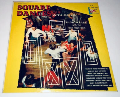 Square Dancing With Calls Randy Clark Blue Ridge Boys  LP Record Album Vinyl 22S - Image 1 of 4