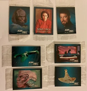 U-Pick Star Trek Hostess Frito-Lay The Next Generation TNG + DS9 Sammelkarte - Bild 1 von 10