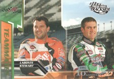 2003 Press Pass Trackside NASCAR Gold Holofoil #P74 Tony Stewart/Bobby Labonte