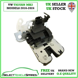 NEW VW TIGUAN MK2 BOOT LID TAILGATE LOCK CATCH ACTUATOR 5TA827505D 2016-2024 - Picture 1 of 4