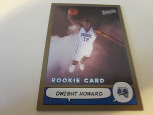2005-06 Topps Bazooka Gold Rookie Dwight Howard #220 Magic HOF