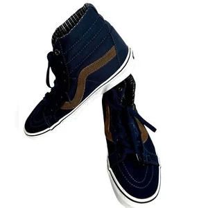 Zapatillas deportivas VANS con cordón y cuadros azules talla: para hombre 7,5 - Imagen 1 de 8
