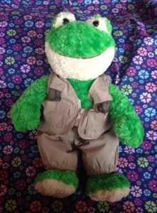 TRAJE DE PESCADOR DE RANA BUILD A BEAR - Peluche de 18 - Imagen 1 de 6