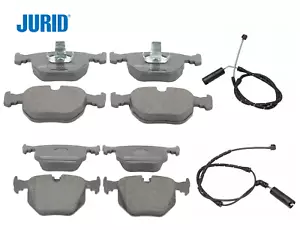 Front Brake Pad Rear Brake Pad Set OEM Jurid + Sensor for BMW E53 X5 - Picture 1 of 1