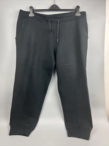 LOUIS VUITTON Black Sweatpants Travel Pants Sz: XL 1A7XF8 Cotton Blend - Picture 1 of 18