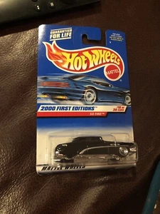 Hot Wheels 2000 First Editions So Fine Black 1954 Buick Custom #18/36 #078 New - Picture 1 of 4