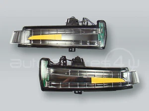 PAR de luces de señal de giro para espejo de puerta se adapta a 2010-2016 MB E-class W212 C207 - Imagen 1 de 2