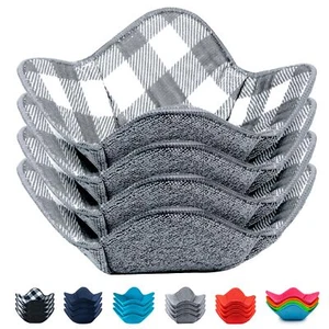 Microwave Bowl Cozy Holders for Hot Food Set of 4 Hot Pads for Bouillon Cups ... - Picture 1 of 7