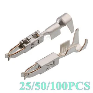 TE AMP Micro Timer II Crimp Female Socket Pin Terminals Contact 964274-2 - Picture 1 of 3