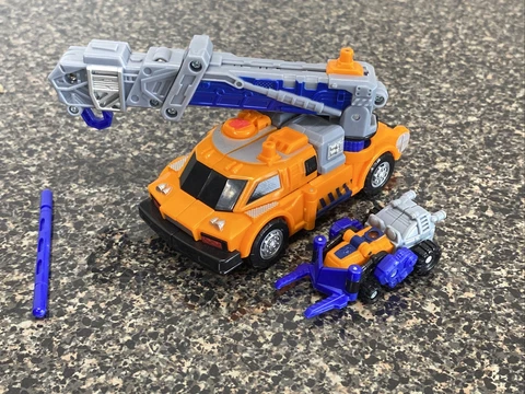 Transformers Armada Super-Cons: Autobot SMOKESCREEN w/LIFTOR from 2002 COMPLETE! Cover
