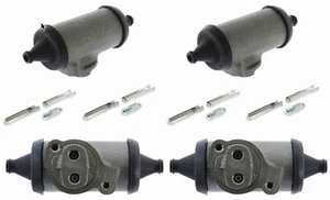 4 Brake Wheel Cylinders REAR Upper & Lower Left & Right For Chevy Ford GMC - Foto 1 di 3