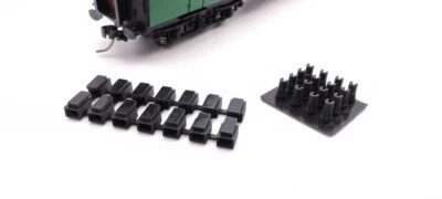 Bachmann, OO - MK1/MK2 NEM pockets, 16x (Stepped coupling fix)