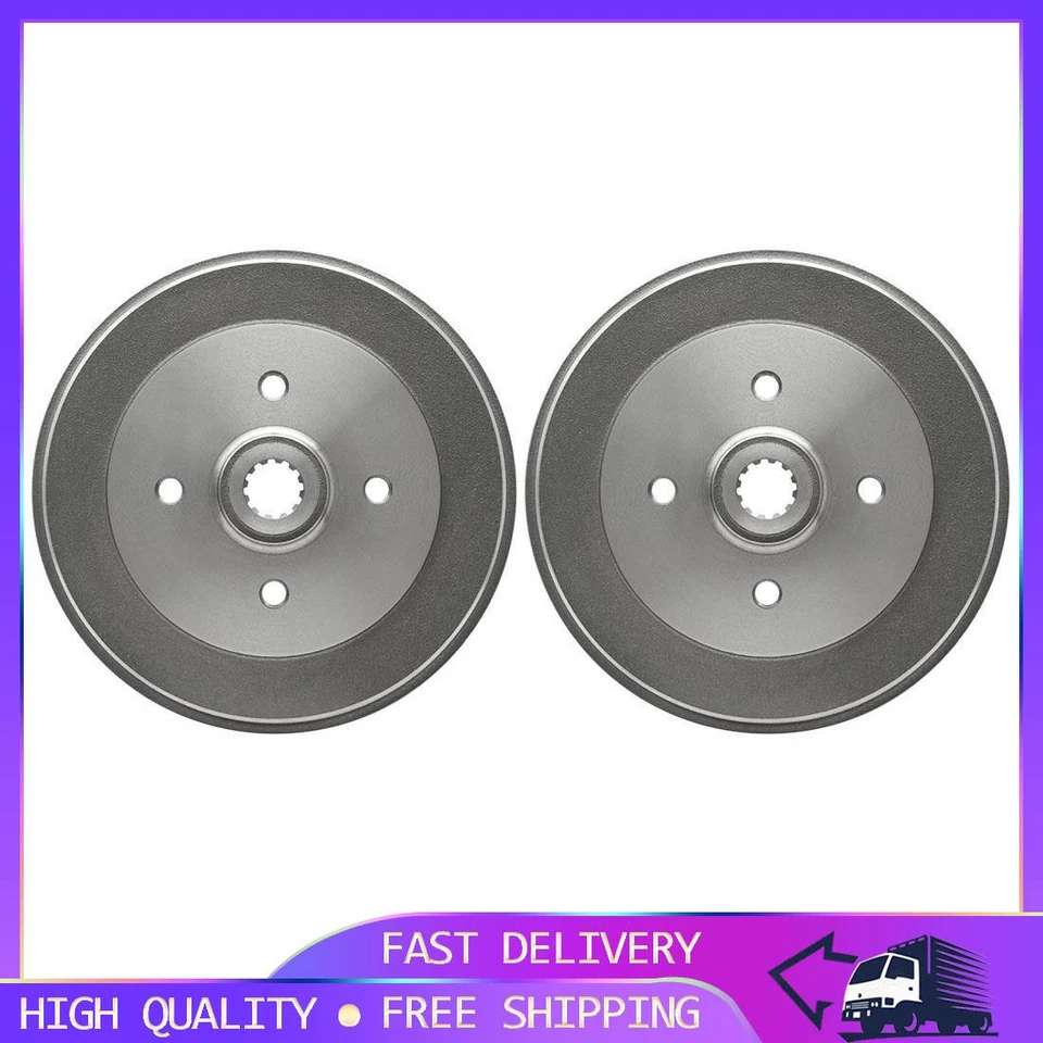 Tambor de freno trasero Dynamic Friction Company 2 piezas para Porsche 924 1977-1982 _PG Foto 1 de 1