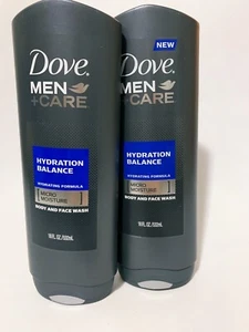 Dove Men +Care Body & Face Wash. Hydration Balance 18 Oz Lot Of 2 - Picture 1 of 4
