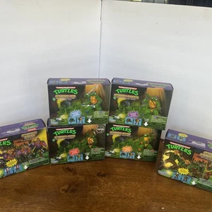 NUEVO EN CAJA SET 6 TMNT Mutatin RAPH LEO DONNIE MIKEY Nuevas Tortugas Ninja Rocksteady Bebop - Imagen 1 de 15
