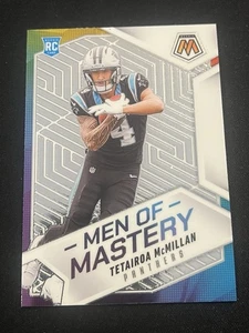 2025 Panini Mosaic Tetairoa McMillan Men of Mastery #19 Carolina Panthers RC - Picture 1 of 2