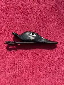 Vintage Gusseisen Entenkopf Schreibtisch Büroklammer Halter - Bild 1 von 10