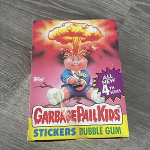 Original topps Garbage Pail kids 4th series 4 Box 48 Sealed Packs - Picture 1 of 12