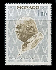 Monaco: 1974 Winston Churchill Centennial (912) MNH - Picture 1 of 1