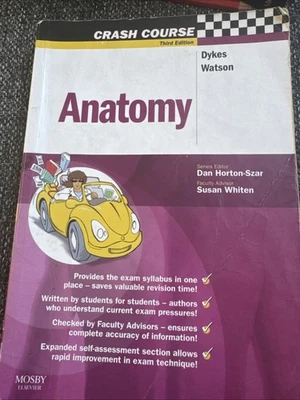 Crash Course Anatomy and Physiology Paperback Samuel, Stephens, J - Image 1 of 3
